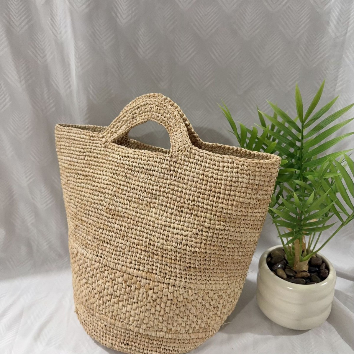 Women Bags Handmade - Bohemian Raffia Straw Bag Handmade Woven