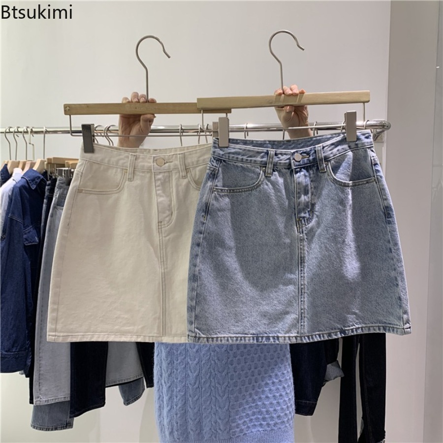 Women Bags 2026 - 2026 Summer New Denim Short Skirt