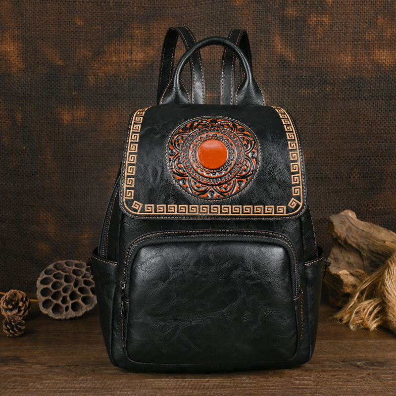 Women Bags Handmade - Johnature 2026 New Vintage Handmade Women's