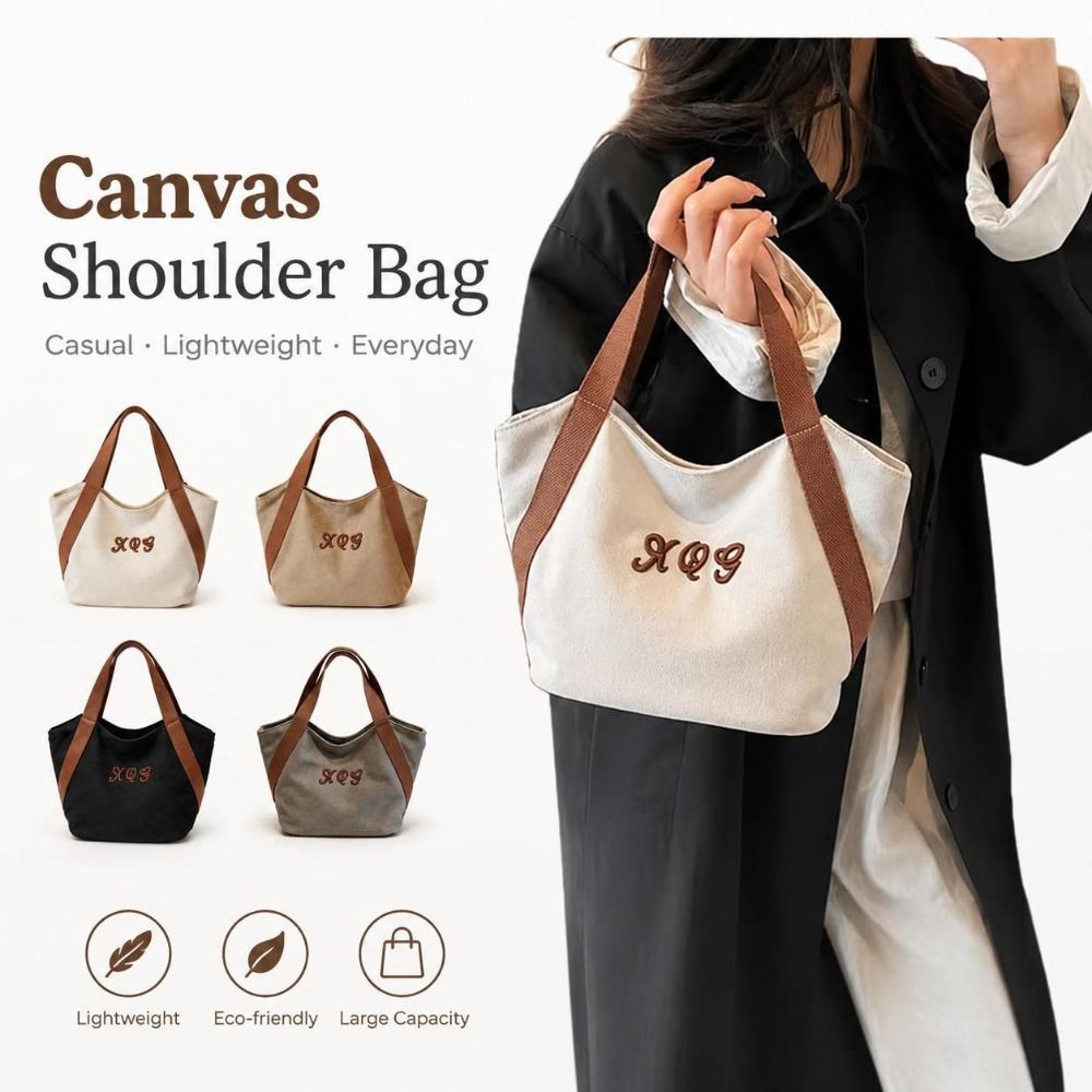 Women Bags Grey - 1Pcs Korean Style Handbag Urban Minimalist