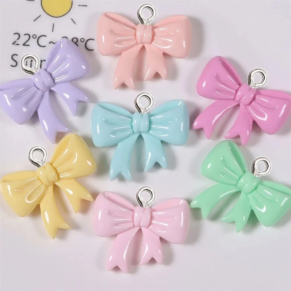 10 Pieces Candy Color Bow Resi - Women Bags Handmade recension och pris