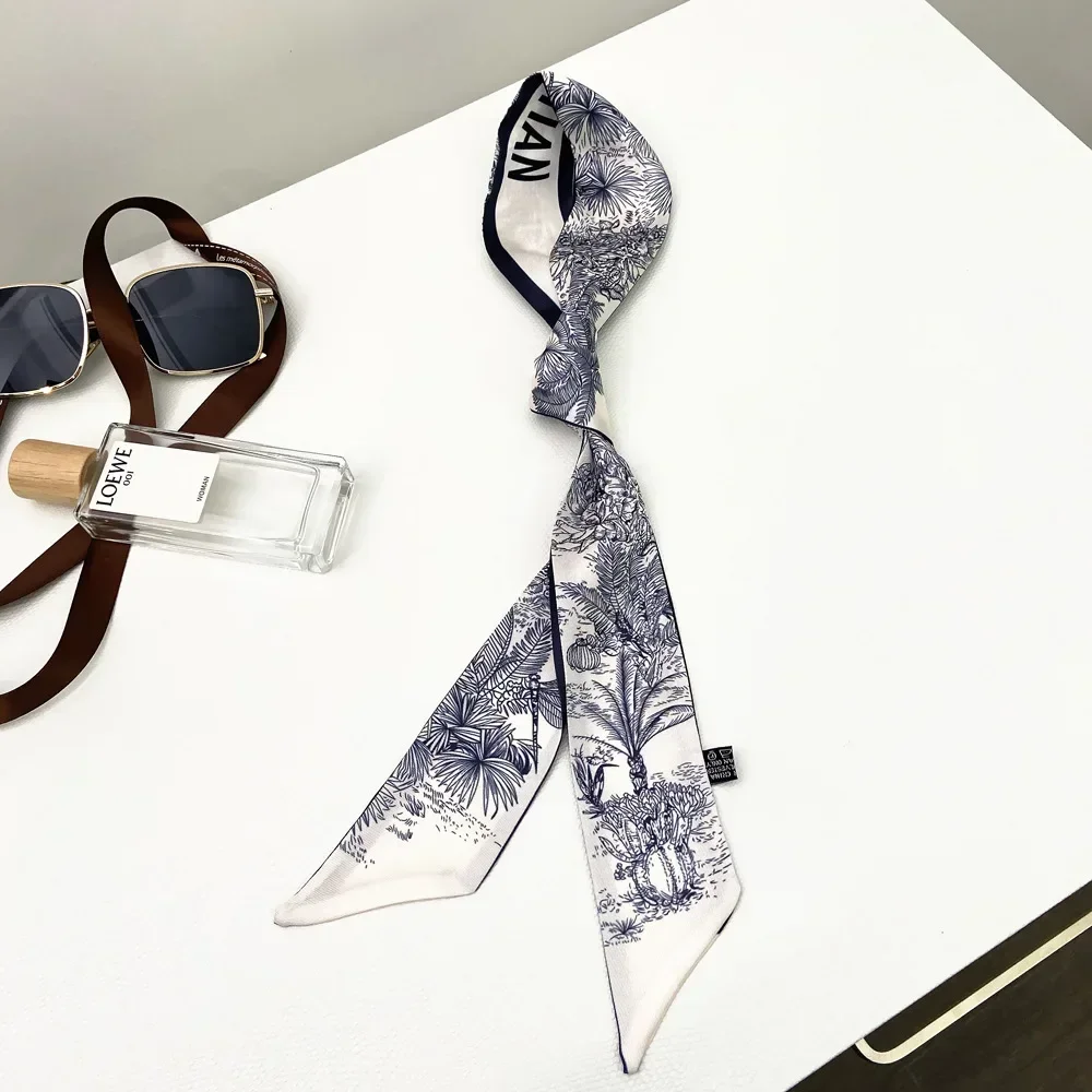 Extended Ribbon Scarf, Silk Ha - Women Bags Handmade recension och pris