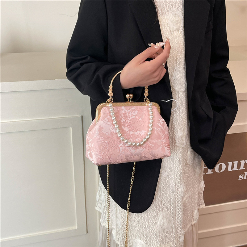 Vintage Classic Lace Bag pearl - Evening Bag Beaded recension och pris
