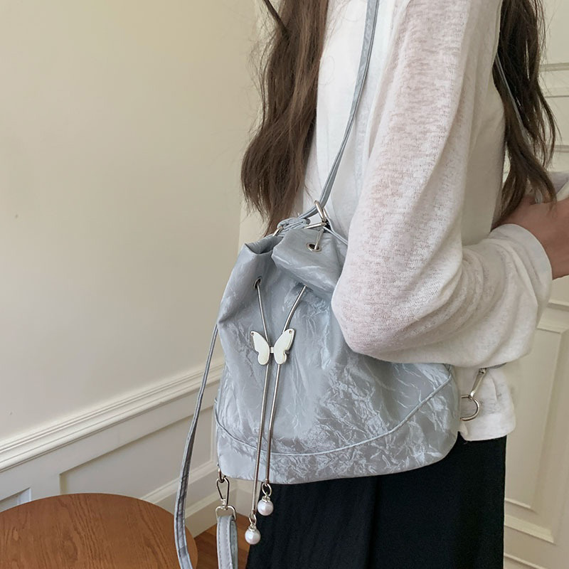 Women Mint Green Butterfly Dra - Mini Backpack Women recension och pris