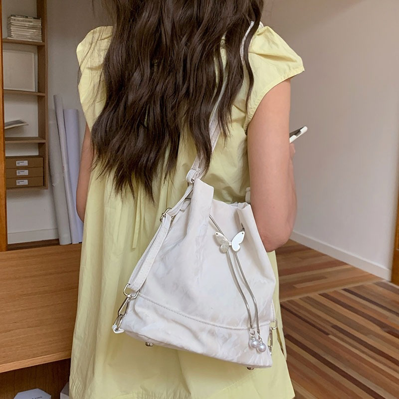 Women Mint Green Butterfly Dra - Mini Backpack Women recension och pris