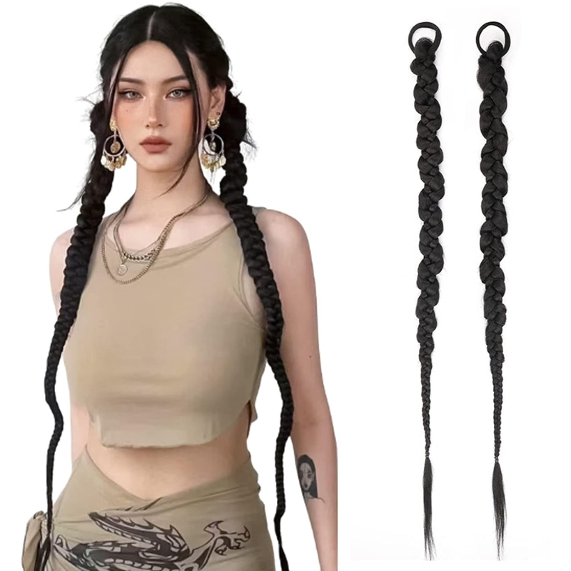 Fashion  Braided Ponytail Hair - Women Bags Pack recension och pris