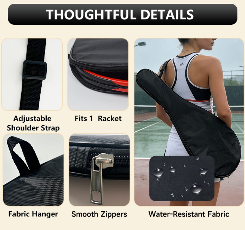 Tennis Racket Cover Portable S - Women Bags Pack recension och pris