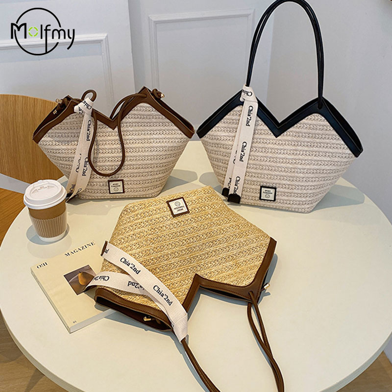 Ladies Beach Bag Vintage Handm - Women Bags Handmade recension och pris