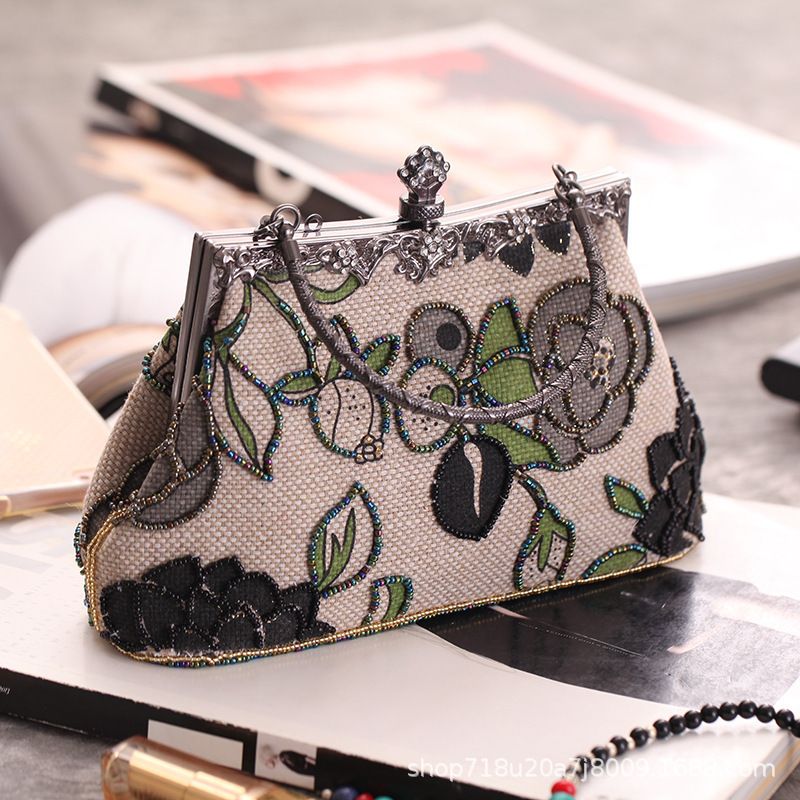 Boutique  Chinese Style Embroi - Evening Bag Beaded recension och pris