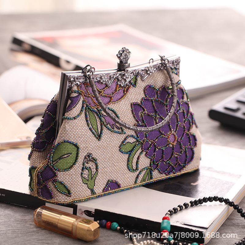 Boutique  Chinese Style Embroi - Evening Bag Beaded recension och pris