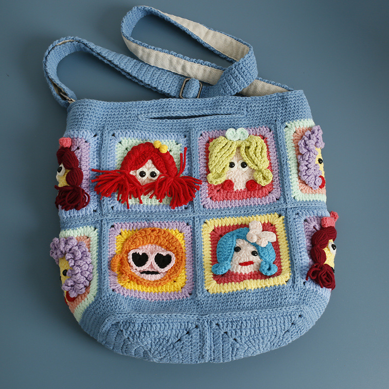 Handmade Crochet Granny Square - Women Bags Handmade recension och pris
