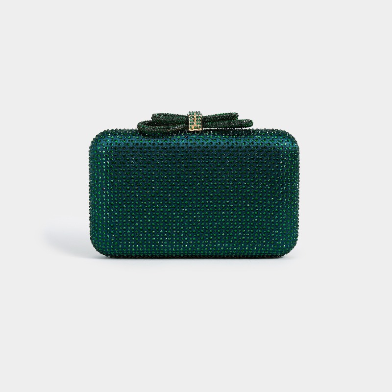 Sparkling Crystal Clutch Bags  - Evening Bag Beaded recension och pris