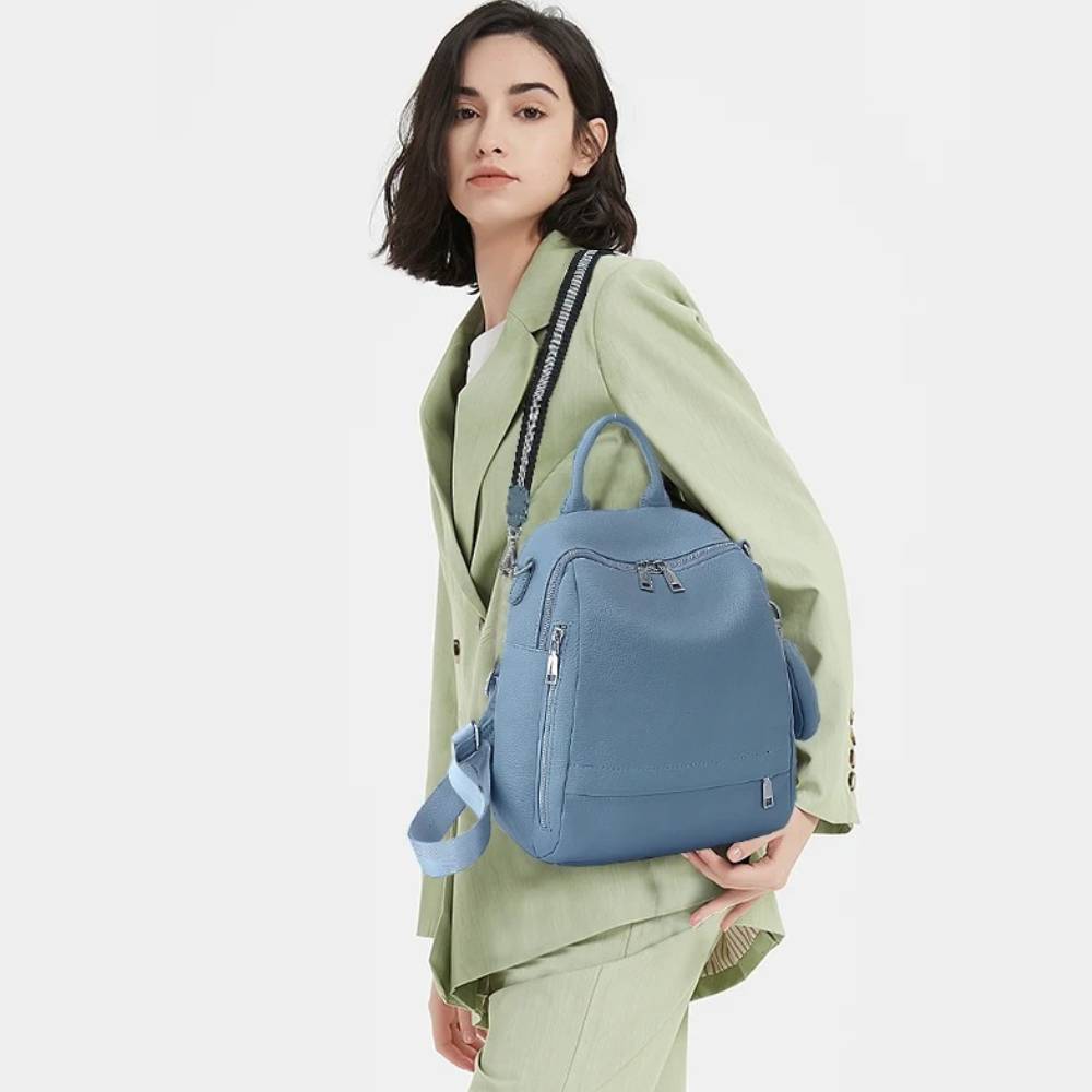 Zency Women's Genuine Leather  - Mini Backpack Women recension och pris