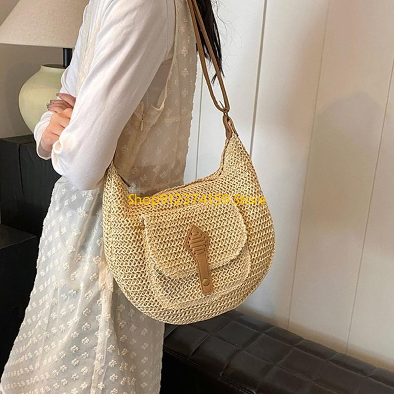 G5AE Women Straw Beach Bag Sim - Women Bags Handmade recension och pris