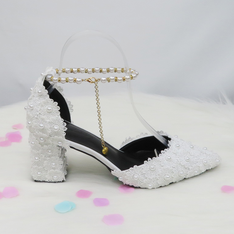 BaoYa Fang blue white Beads St - Women Bags And Shoes recension och pris