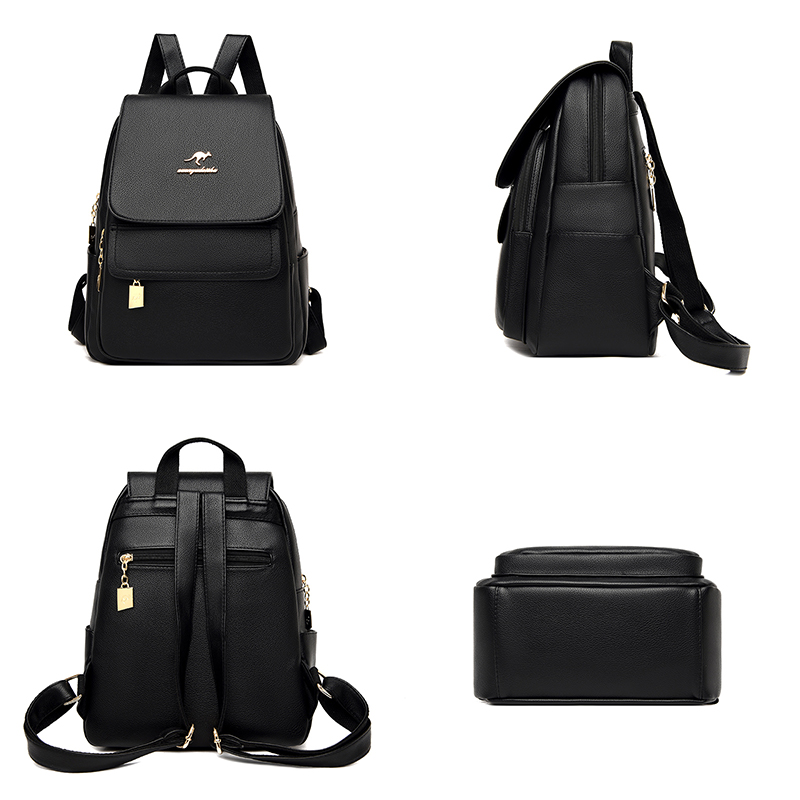 High Quality Leather Backpack  - Mini Backpack Women recension och pris