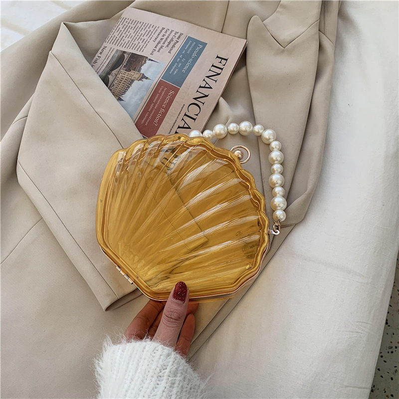 2026 Women Acrylic Shell Clutc - Evening Bag Beaded recension och pris
