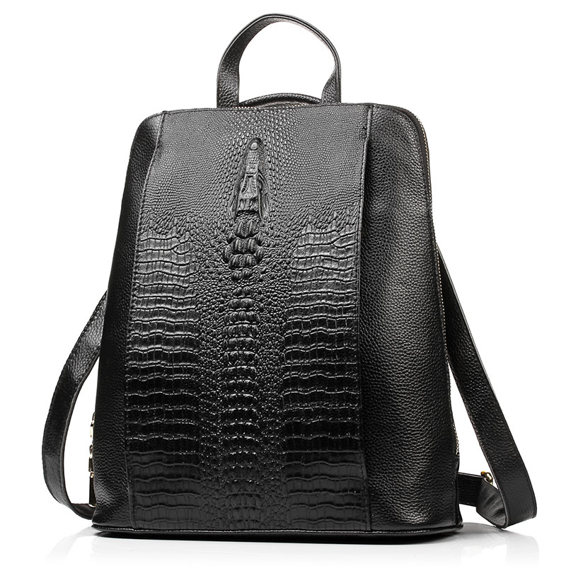 Zency 100% Genuine Leather Kna - Mini Backpack Women recension och pris