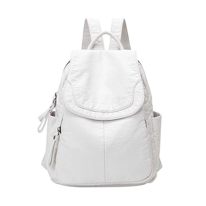Women's Backpack White Washed  - Mini Backpack Women recension och pris