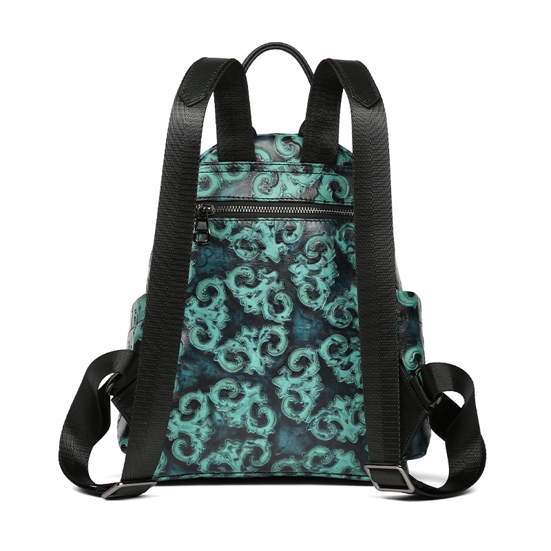 Johnature Genuine Leather Embo - Women Bags Handmade recension och pris