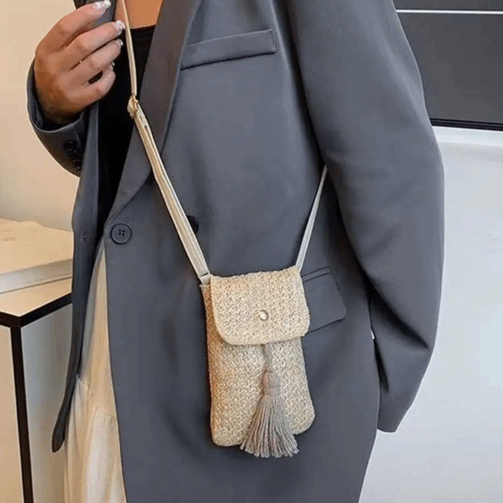 Portable Weaving Straw Woven H - Women Bags Handmade recension och pris