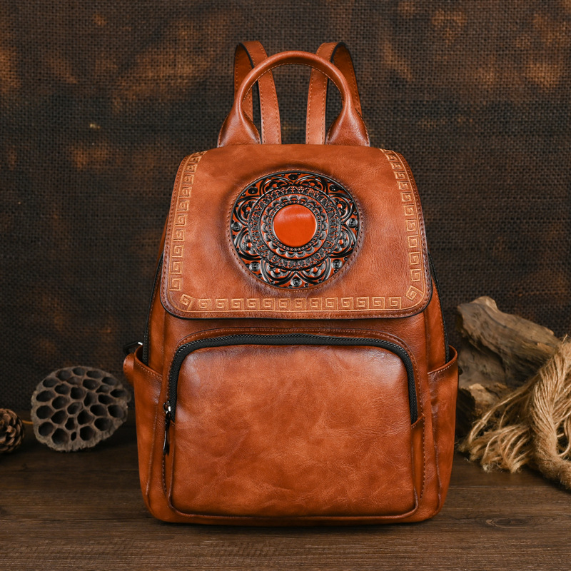 Johnature 2026 New Vintage Han - Women Bags Handmade recension och pris