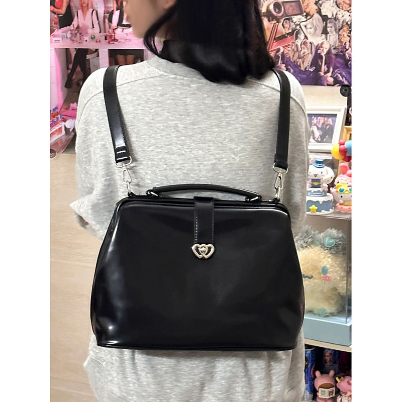 Vintage Black Y2k Mochila Wome - Mini Backpack Women recension och pris