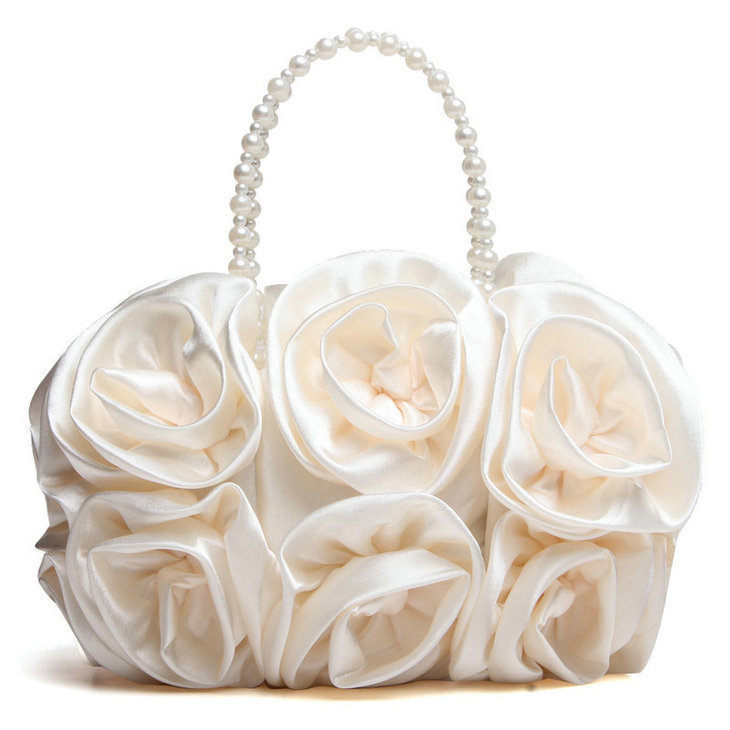 Boutique De FGG Red Flower Ros - Evening Bag Beaded recension och pris
