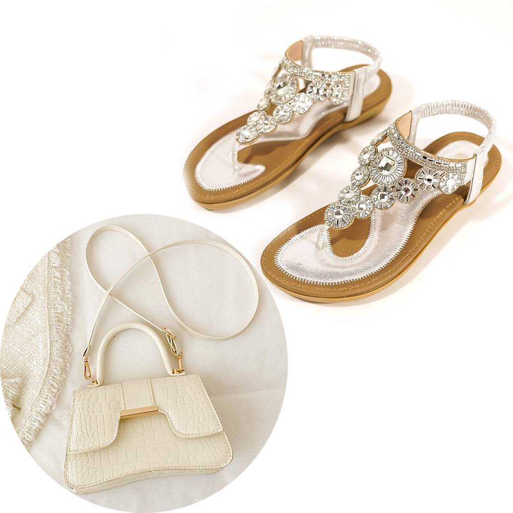 Women's Summer New Rhinestone  - Women Bags And Shoes recension och pris