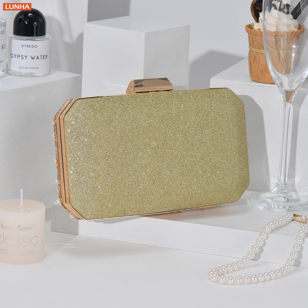 Women's Luxury Rhinestone Pear - Evening Bag Beaded recension och pris