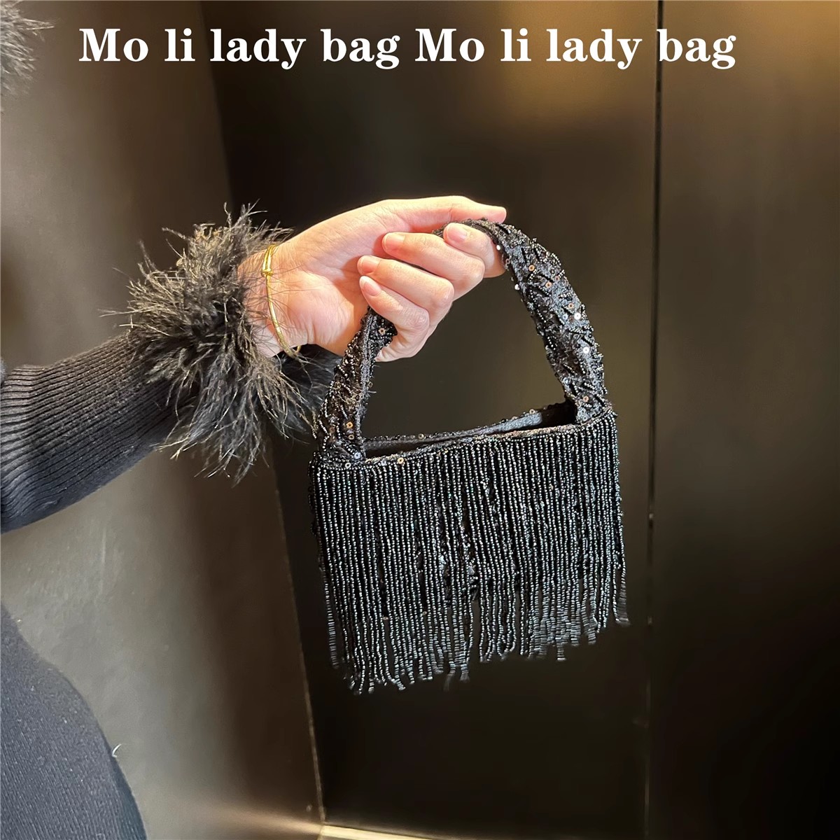 High Quality Luxury Beads Bead - Evening Bag Beaded recension och pris