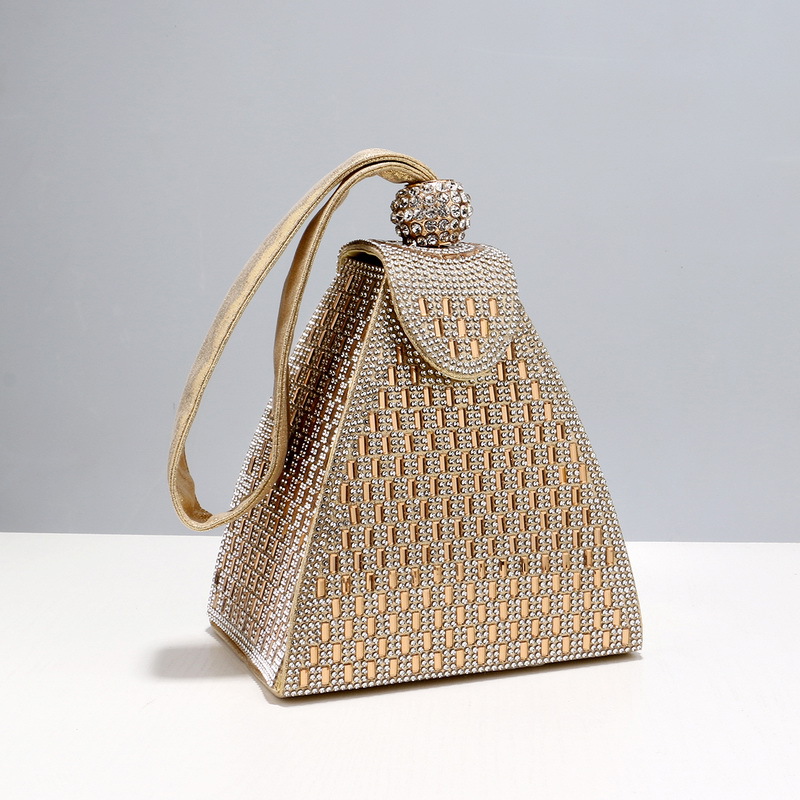 Shiny Crystal Clutch purse buc - Evening Bag Beaded recension och pris