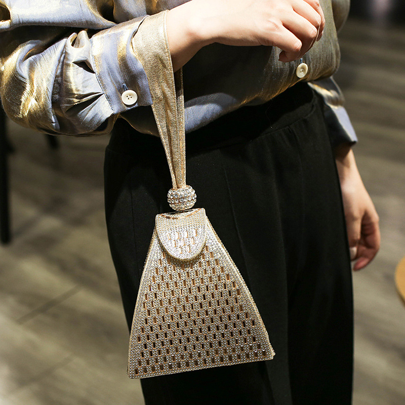 Shiny Crystal Clutch purse buc - Evening Bag Beaded recension och pris