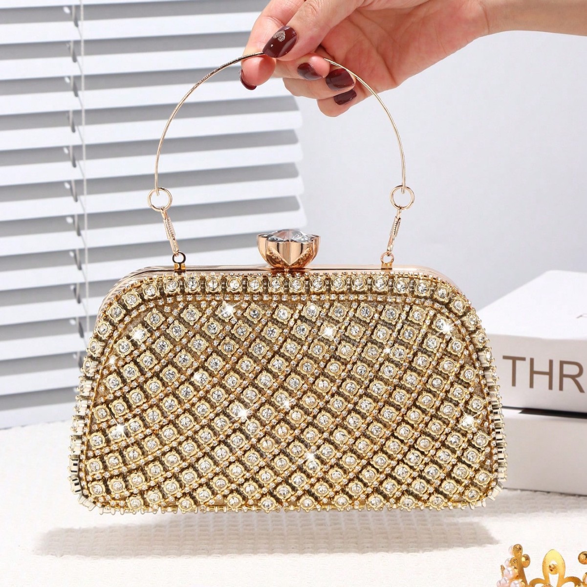 Luxury Diamonds Glitter Evenin - Evening Bag Beaded recension och pris