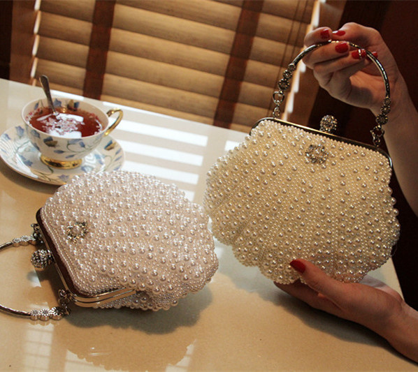 2023 New Shell Pearl Rhineston - Evening Bag Beaded recension och pris