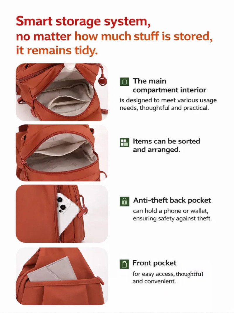 Women's Lightweight Mini Backp - Mini Backpack Women recension och pris